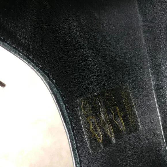 Russell & Bromley Mens UK 7 Shoes Cap Toe Oxford Lace Up Black Leather Hand Made - Picture 10 of 11